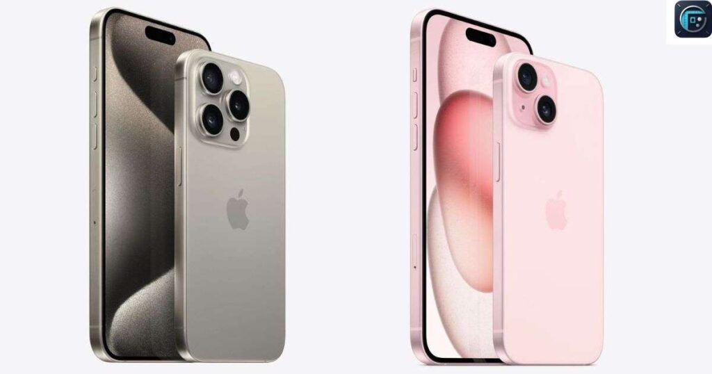 Half of iPhone 15