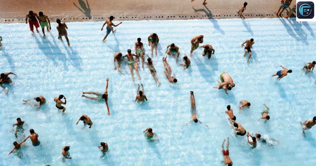 A Large Public Swimming Pool
