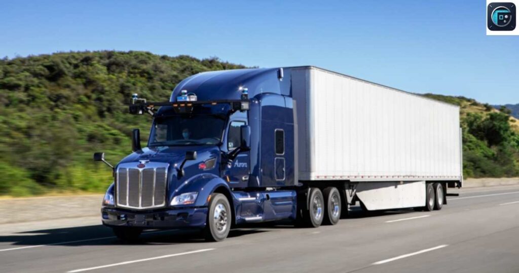 A Large Semi-Truck and Its Trailer
