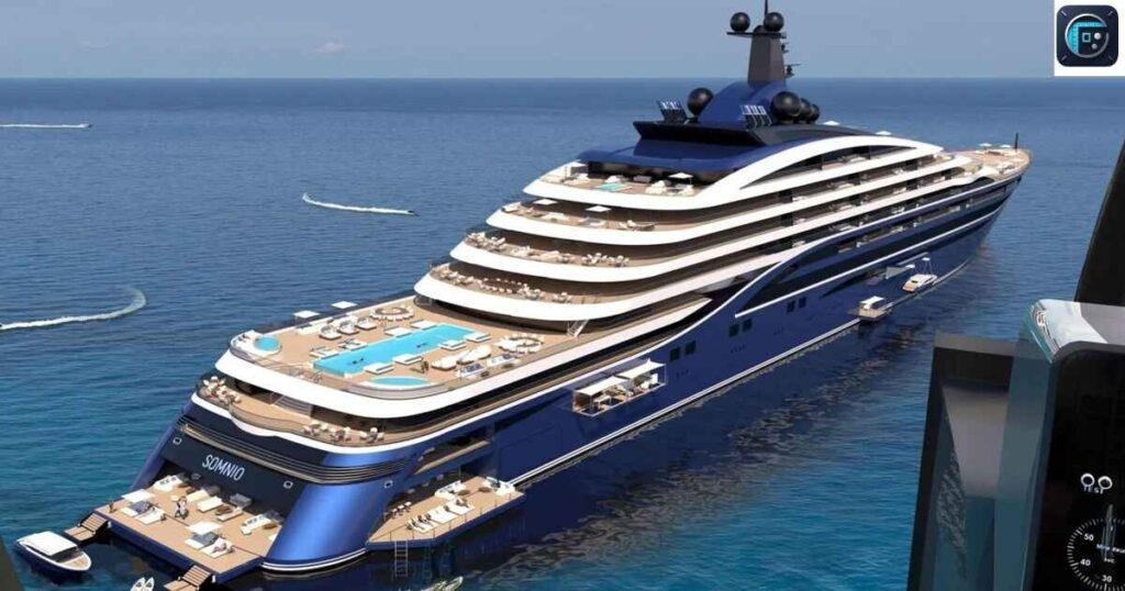  A Large Yacht or Boat
