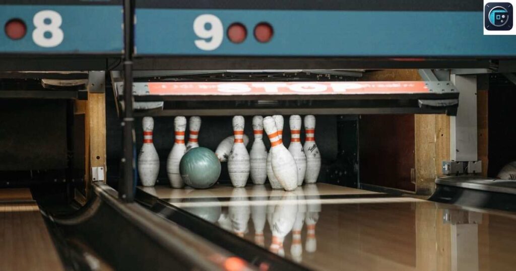 Half of a Bowling Lane
