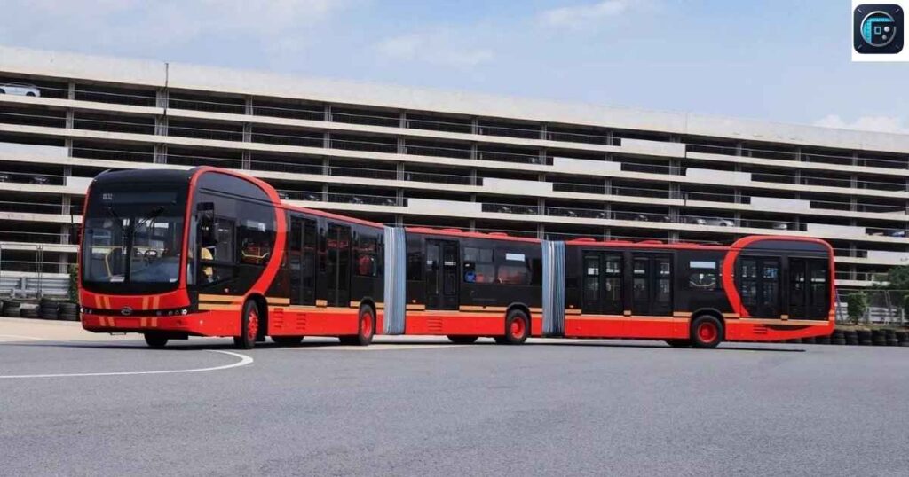  Seven or Eight Articulated City Buses 