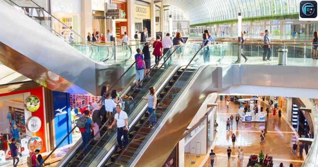  Length of a Shopping Mall Wing 