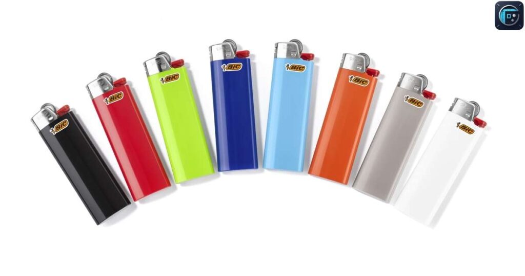 A BIC Mini Lighter
