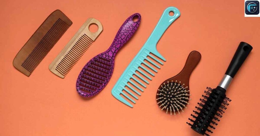 A Hairbrush Handle
