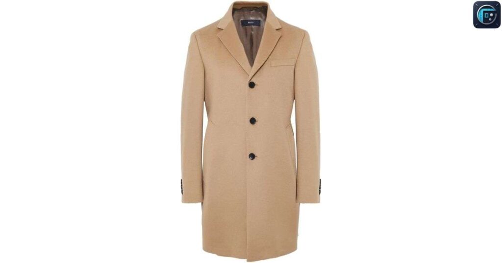 A Large Button on a Coat
