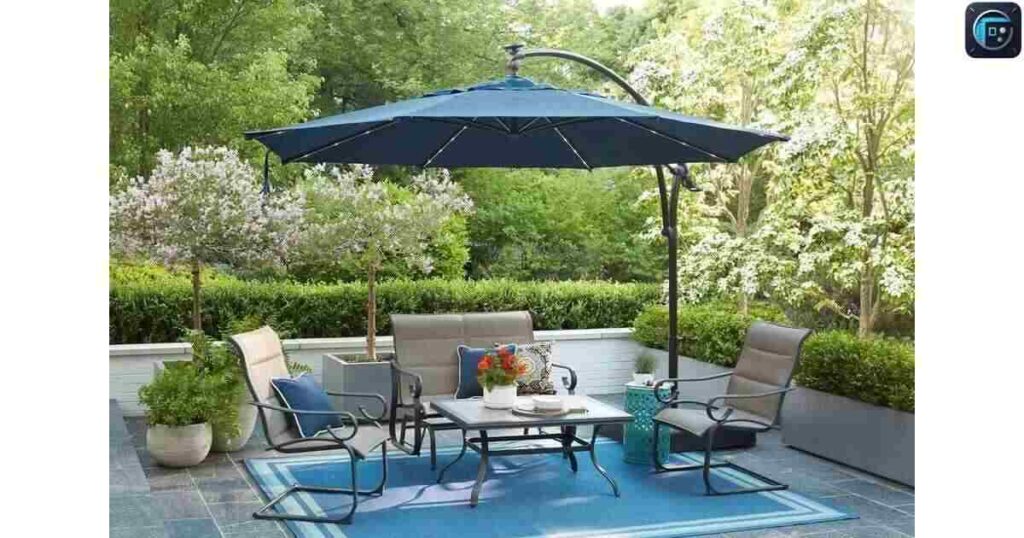 A Patio Umbrella
