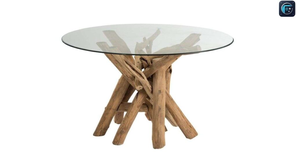 An Average Round Dining Table
