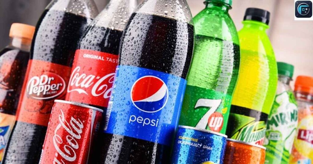 Bottles of 2 Litre Soda
