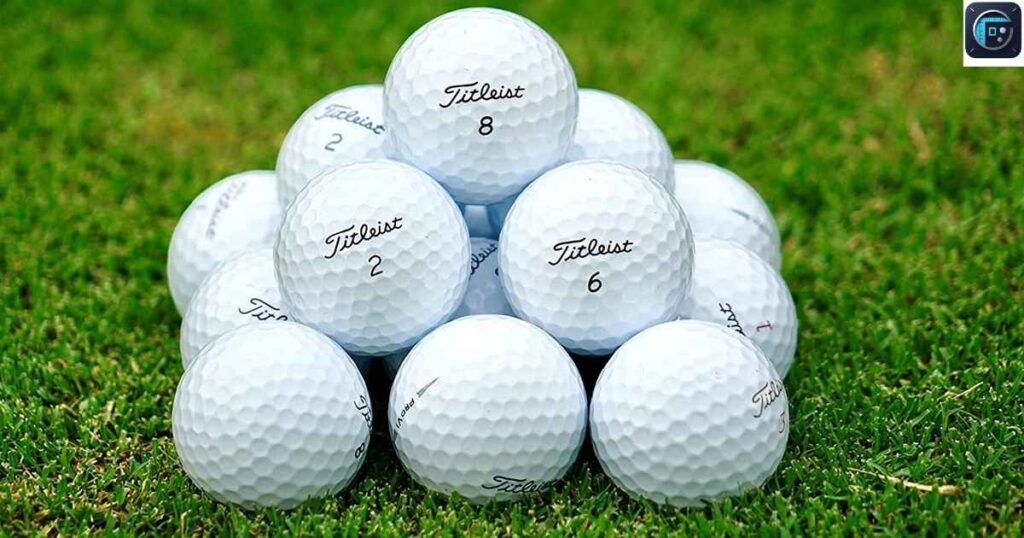 Eight Golf Balls
