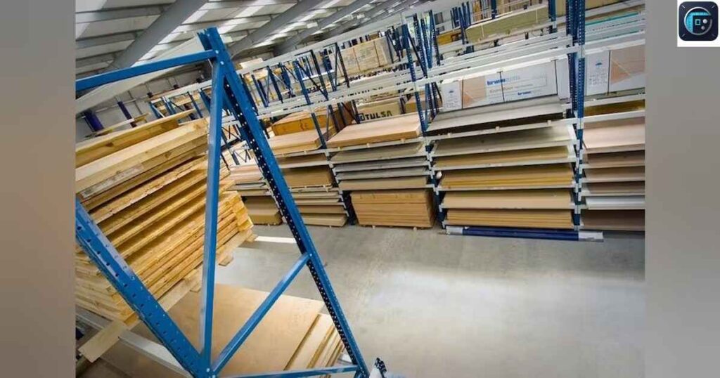 Plywood Sheet Upright

