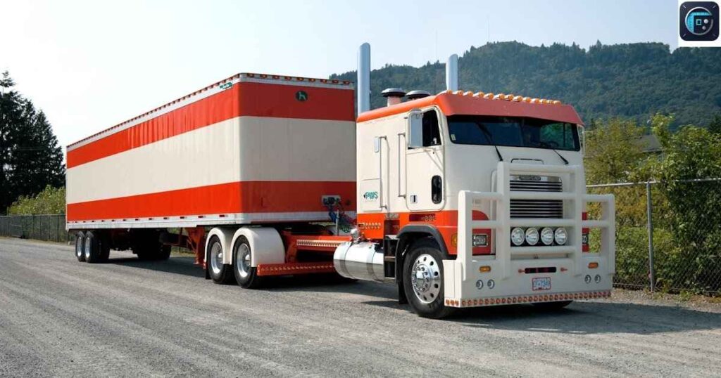 Semi-Trailer Truck Cab
