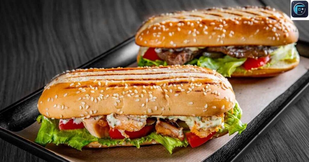 Two Subway Sandwiches 

