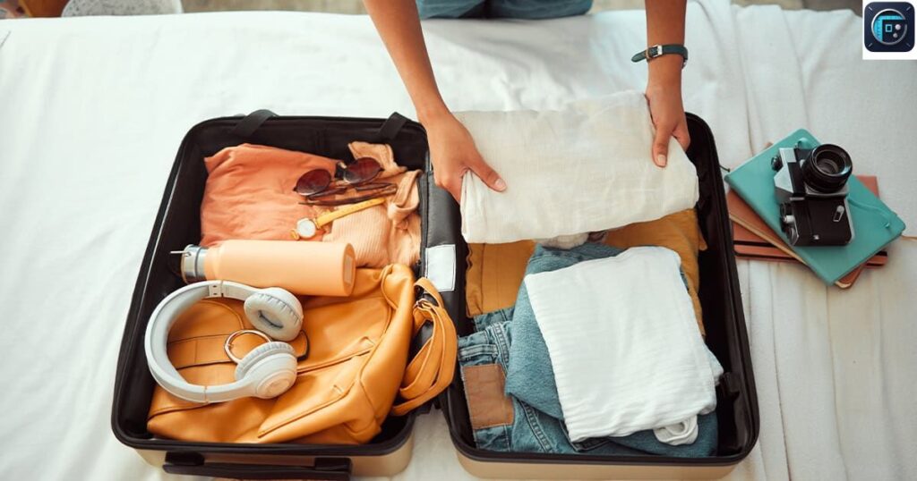A Carry-On Suitcase