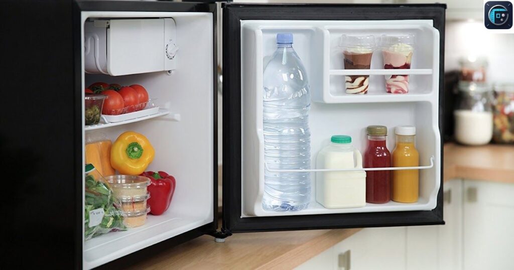 A Dorm-Size Refrigerator
