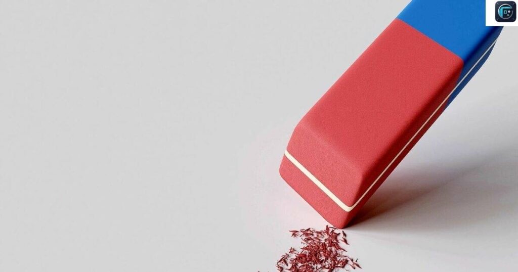 Half of an Eraser
