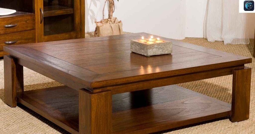 Solid Wood Coffee Table
